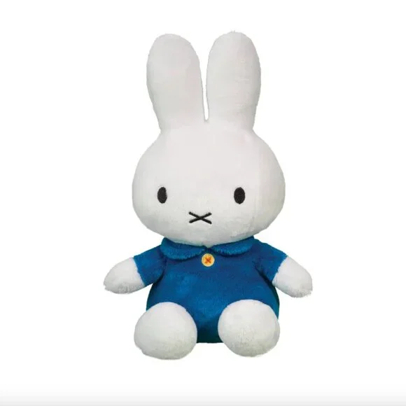 NWT Stuffed Miffy the Bunny Classic Blue, Medium - Picture 1 of 3